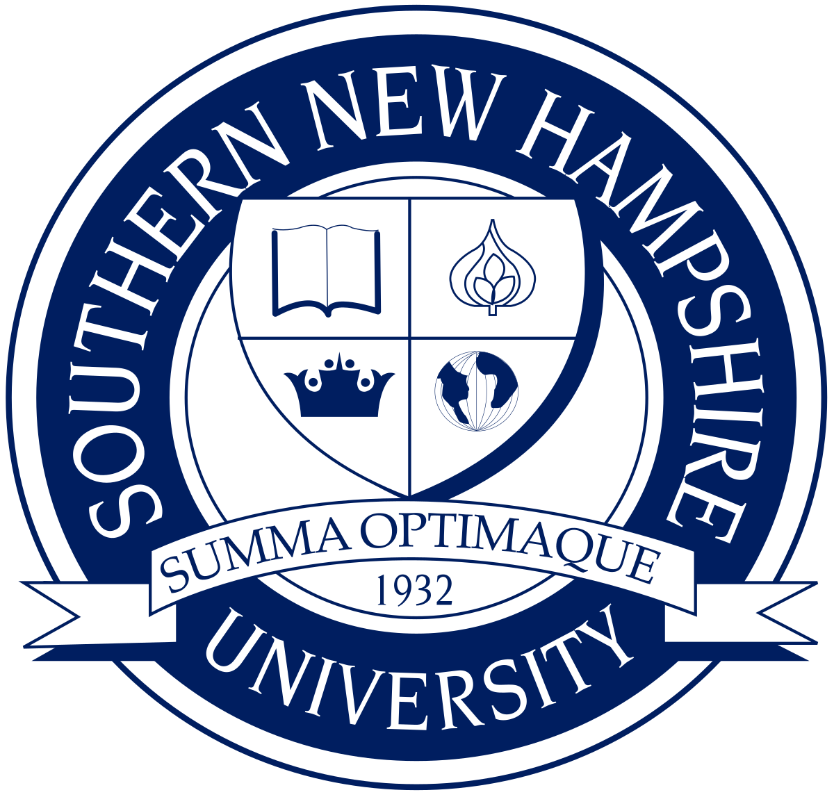 Southern New Hampshire University seal iron on transfers